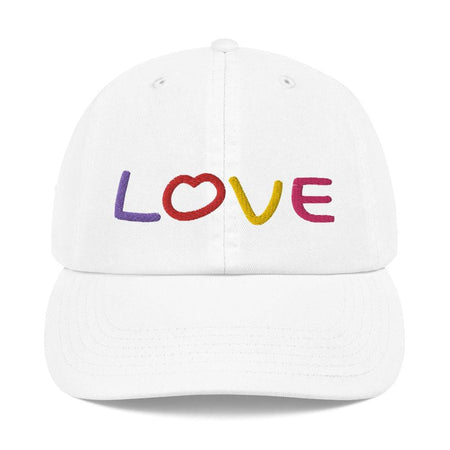 Love and Peace - Champion Worldimproving Dad Cap on The Good Shop Online Store