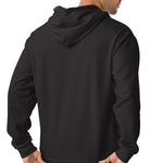 Black Hoodie - Dark Grey Inside Hood on The Good Shop Online Store