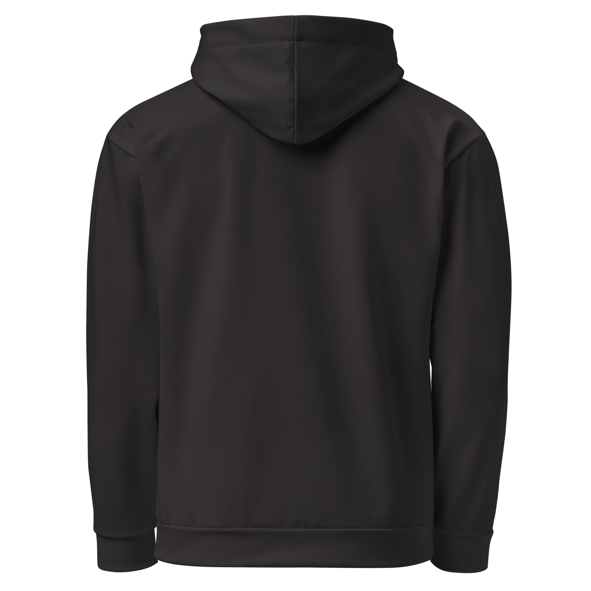 Black Hoodie - Dark Grey Inside Hood on The Good Shop Online Store