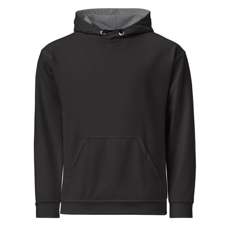 Black Hoodie - Dark Grey Inside Hood womens medium on The Good Shop Online Store