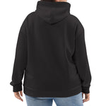 Black Hoodie - Dark Grey Inside Hood womens medium on The Good Shop Online Store