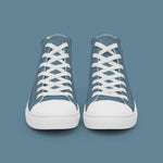 Punk Blue High Top Canvas Shoes - Men’s on The Good Shop Online Store