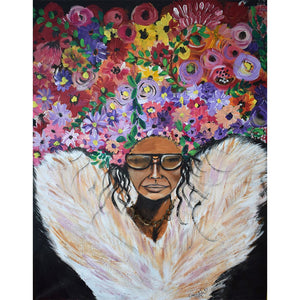 Angel - Original Painting by Camilla Dahlström - Art by Anuya on The Good Shop Online Store