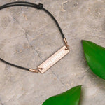 Childhope 18K Rose Gold Coated Silver Bar Bracelet on The Good Shop Online Store