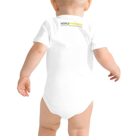 Childhope x Worldimproving Baby Onesie T-Shirt on The Good Shop Online Store