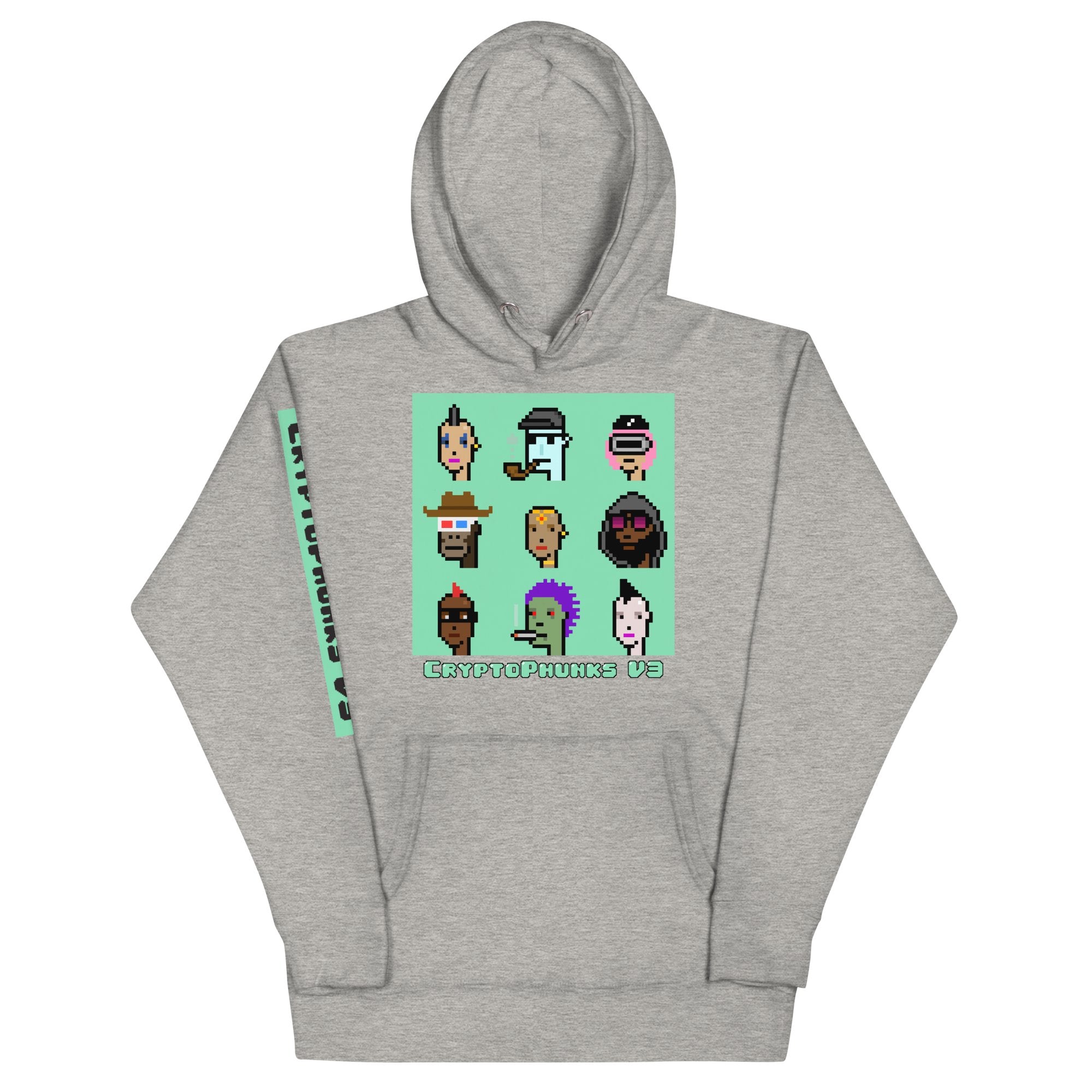 CryptoPhunks V3 Hoodie - Phunk Squad One on The Good Shop Online Store