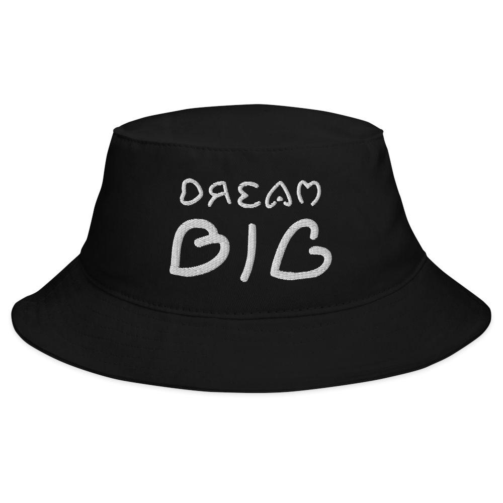 Dream Big Bucket Hat - Heart Tag on The Good Shop Online Store