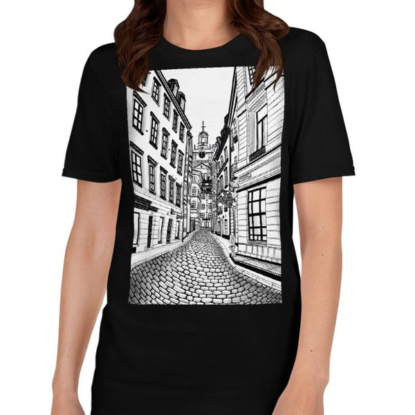Gamla Stan T-Shirt - Old Town of Stockholm - Stefan Wentzel The Good Shop