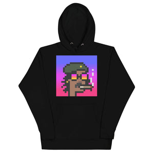 Hexican #1286 Hoodie - Pulse Background on The Good Shop Online Store