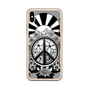 Peace & Flowers iPhone Case - Stefan Wentzel - Art By Wentzel on The Good Shop Online Store