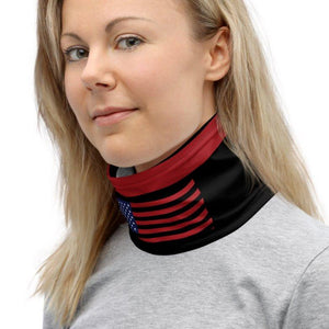 Stars and Stripes US Flag Neck Gaiter Womens L on The Good Shop Online Store