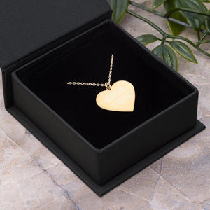 CHILDHOPE 24K Gold Coated Silver Heart Necklace on The Good Shop Online Store