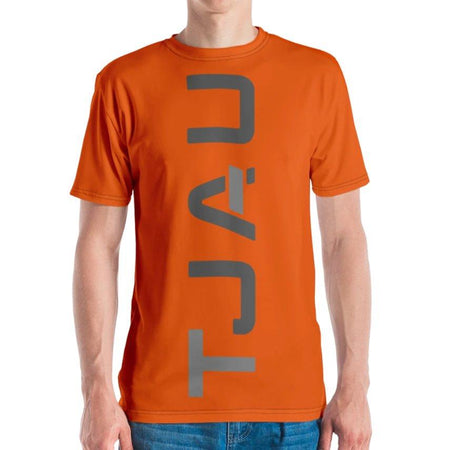 Tjau Logo T-shirt Burnt Orange Limited Edition on The Good Shop Online Store