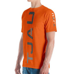 Tjau Logo T-shirt Burnt Orange Limited Edition on The Good Shop Online Store